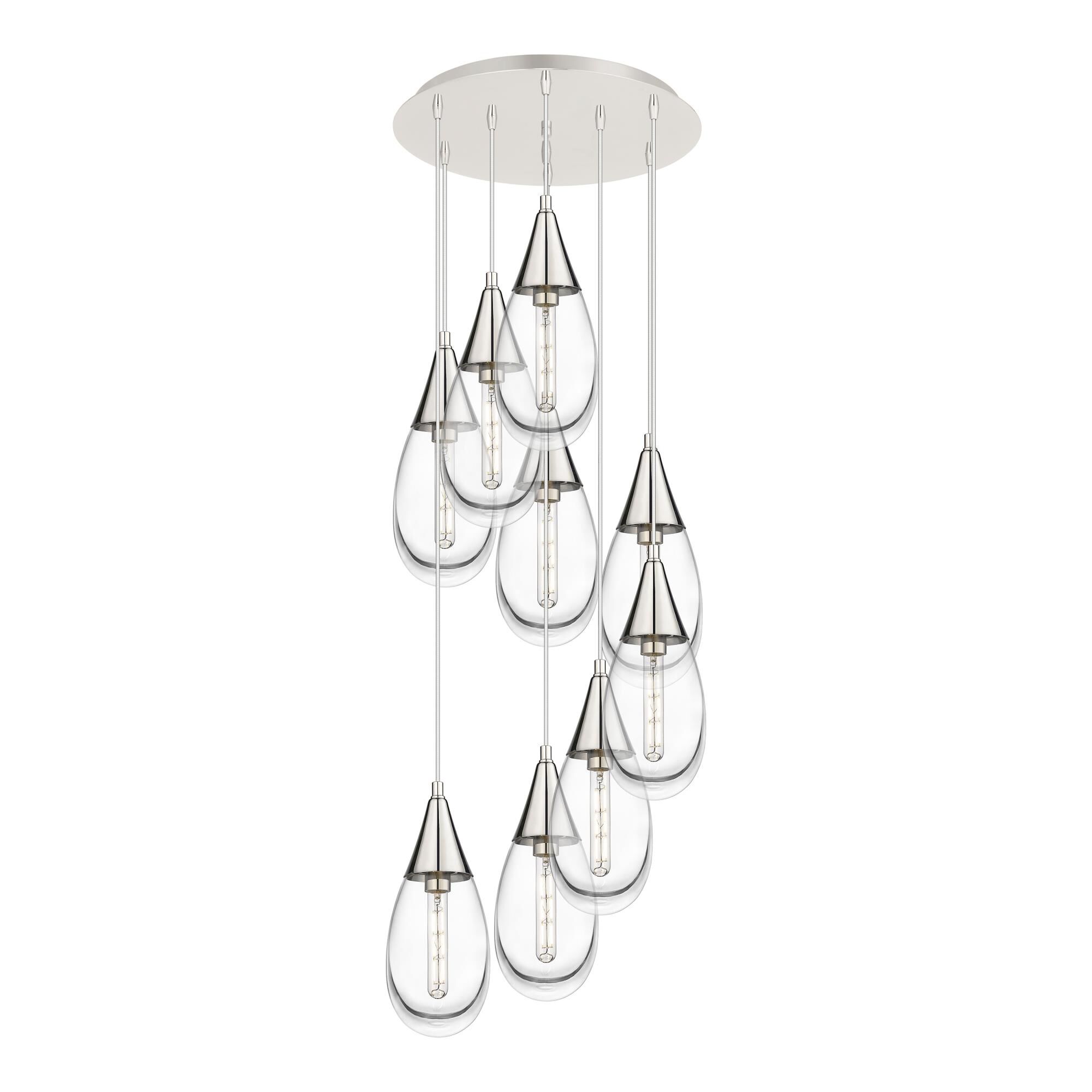 Bruno Marashlian Malone 20 Inch 9 Light Multi Light Pendant by Innovations Lighting