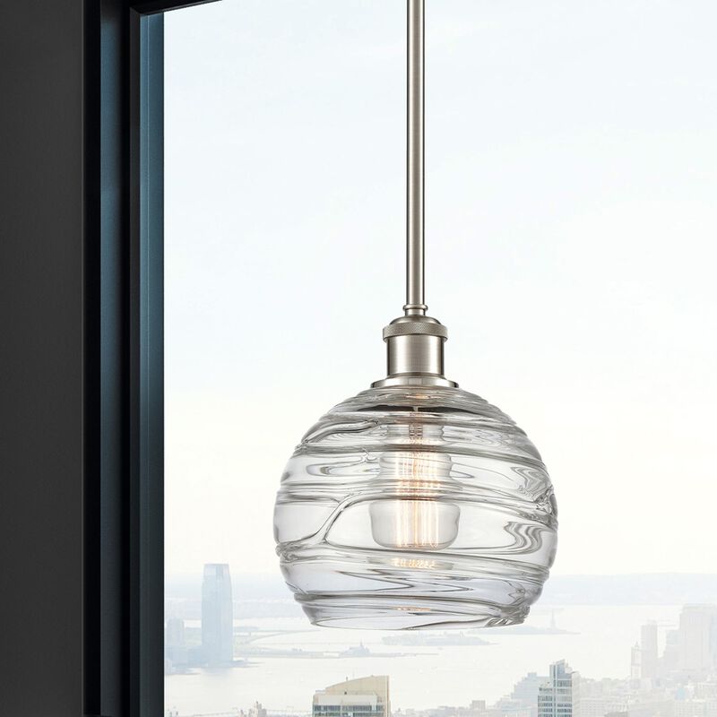 Bruno Marashlian Athens Deco Swirl 8 Inch Mini Pendant by Innovations Lighting