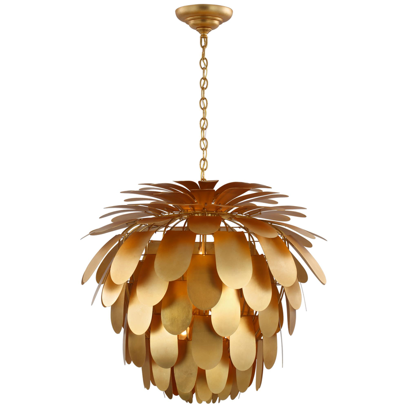 Chapman & Myers Cynara 36 Inch 6 Light Chandelier by Visual Comfort Signature Collection