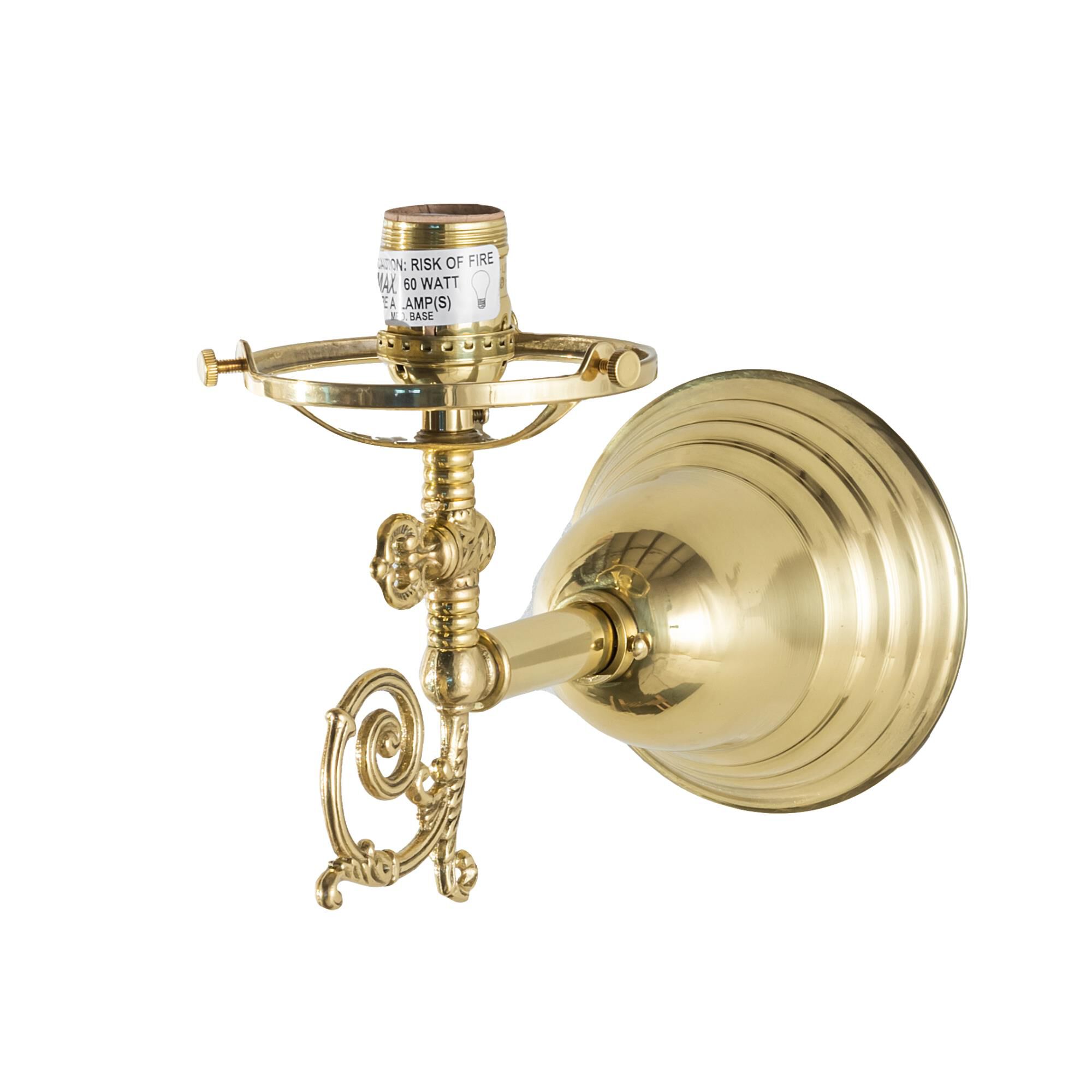Shown in Polished Brass finish