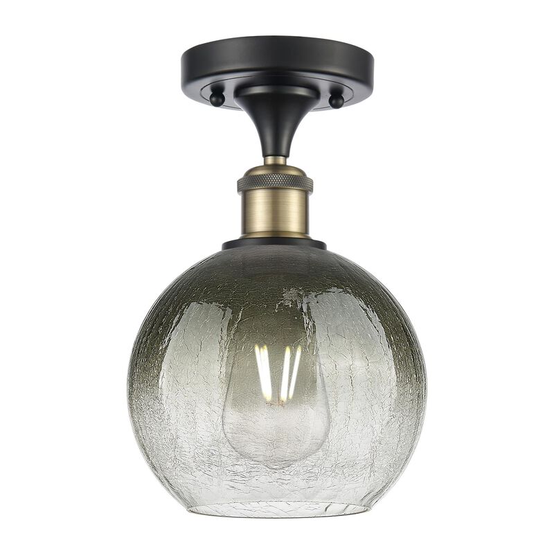 Bruno Marashlian Brookhaven Globe 8 Inch Semi Flush Mount by Innovations Lighting