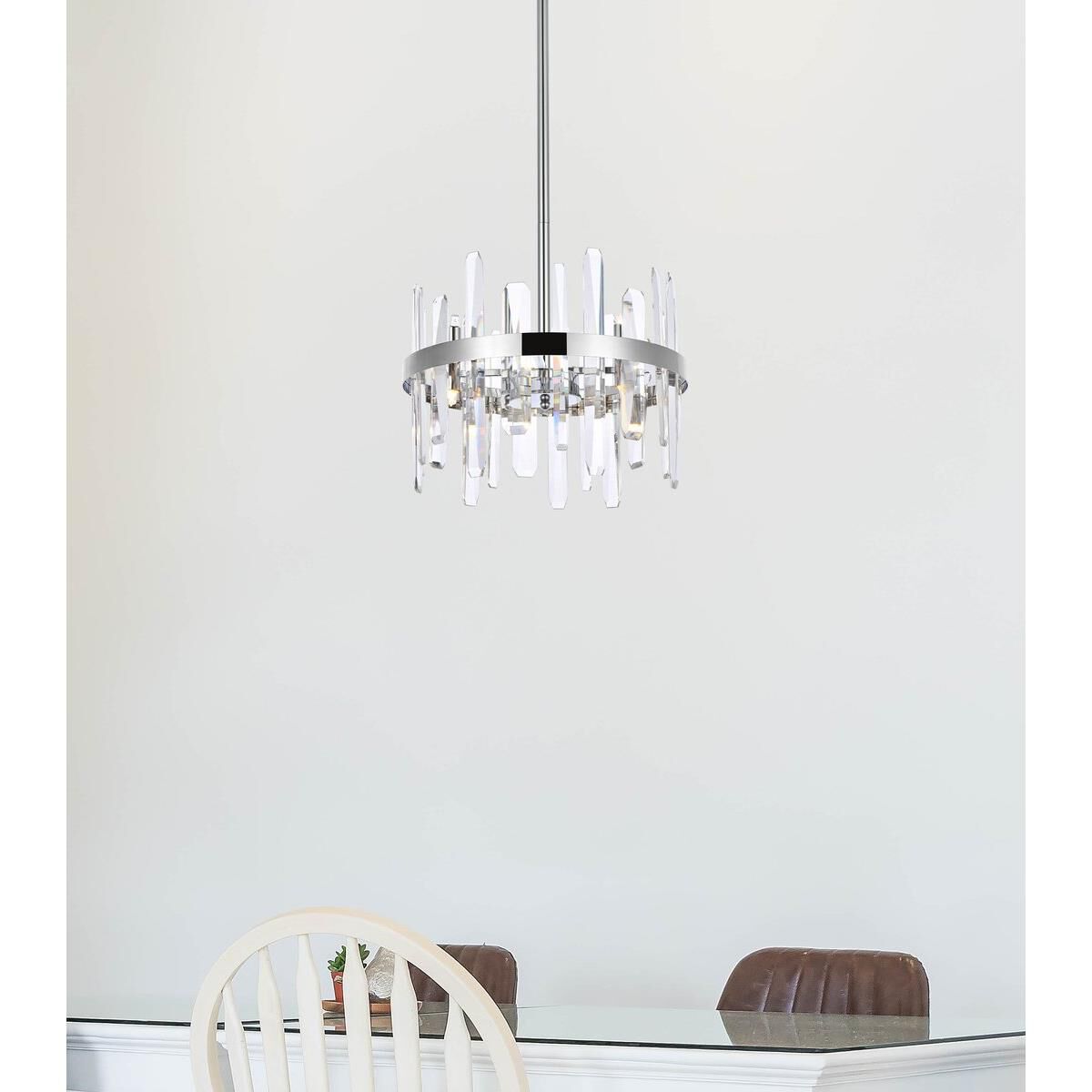 Serena 16 Inch Large Pendant by Elegant Lighting