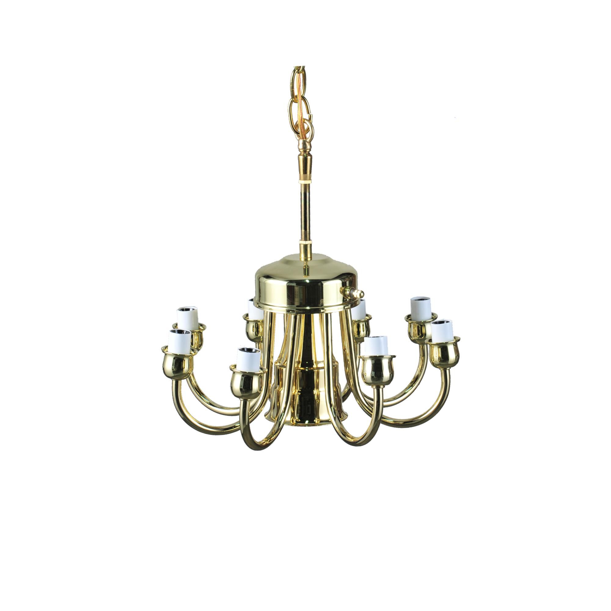12 Inch 8 Light Mini Chandelier,