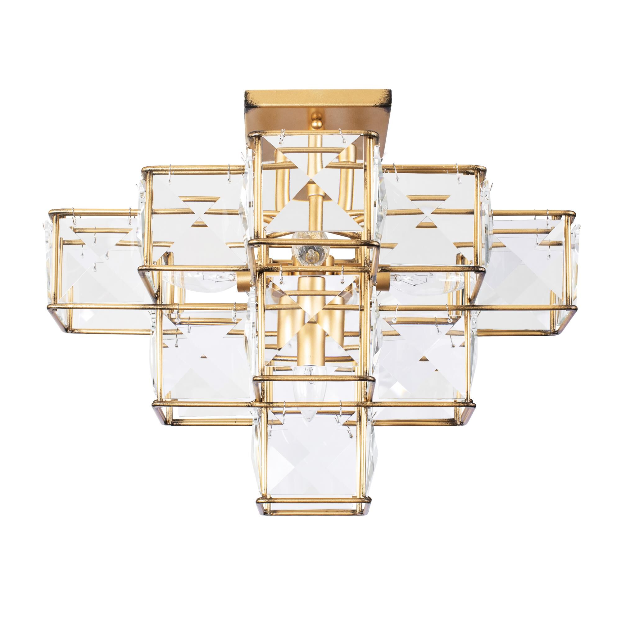 Cubic 5 Light Semi Flush Mount by Varaluz