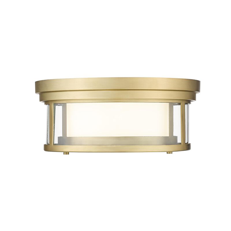 Willow 12 Inch 2 Light Flush Mount by Z-Lite