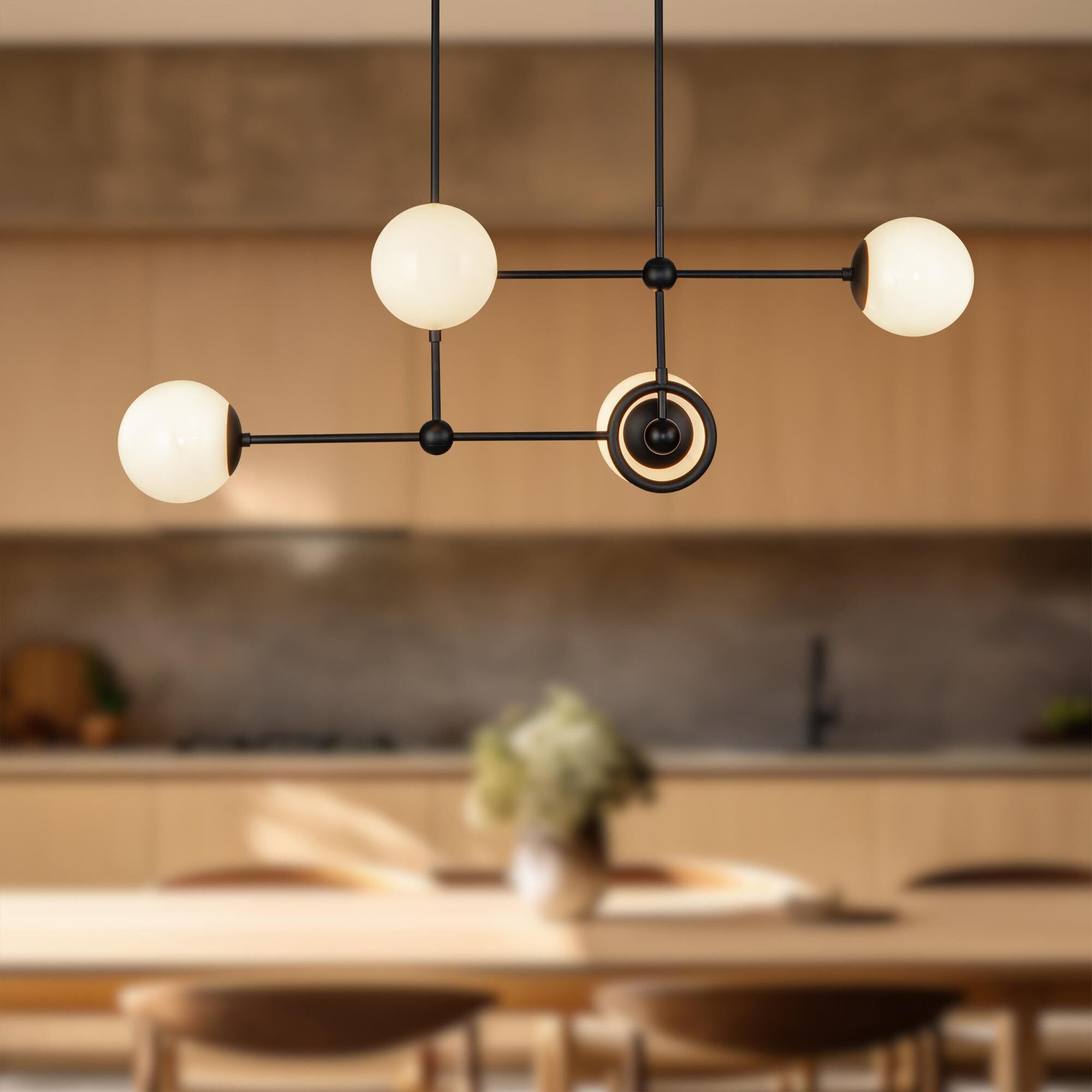 Fiore 42 Inch Linear Suspension Light by Alora Mood