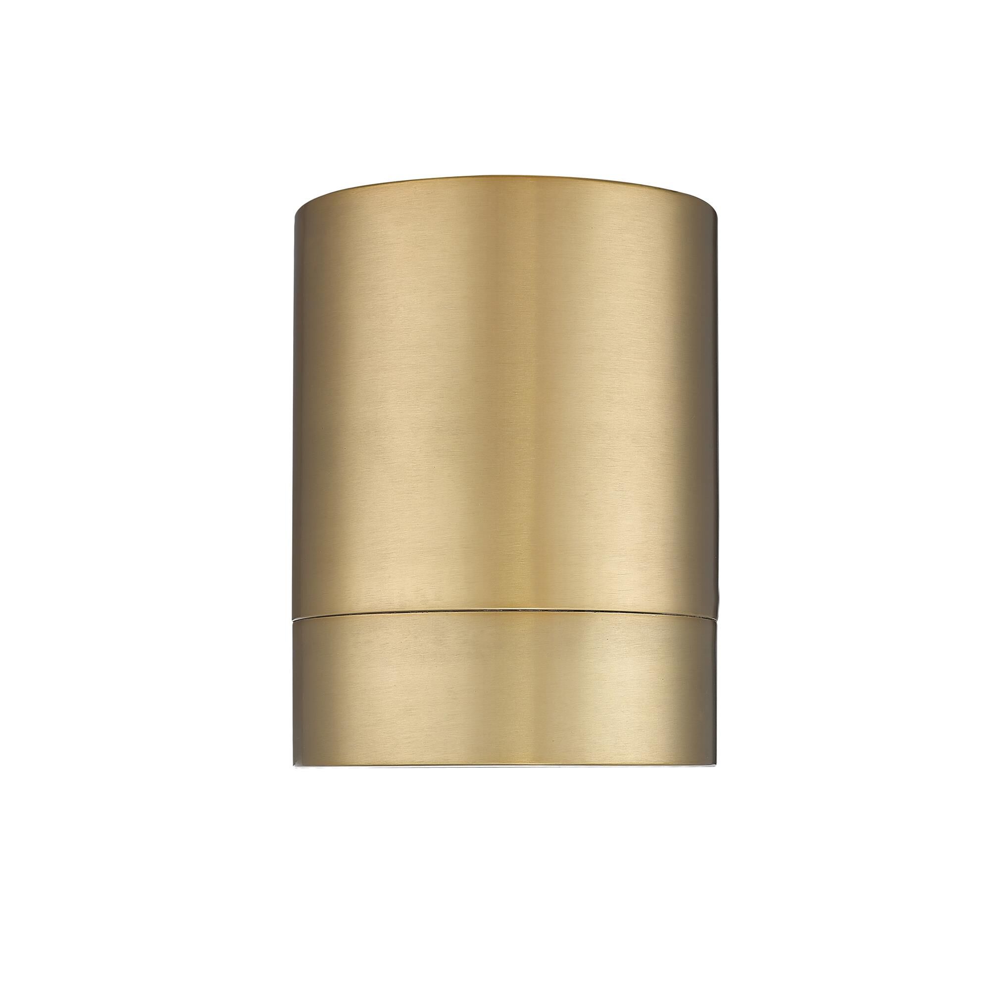 Shown in Modern Gold finish and Frosted glass and Frosted shade