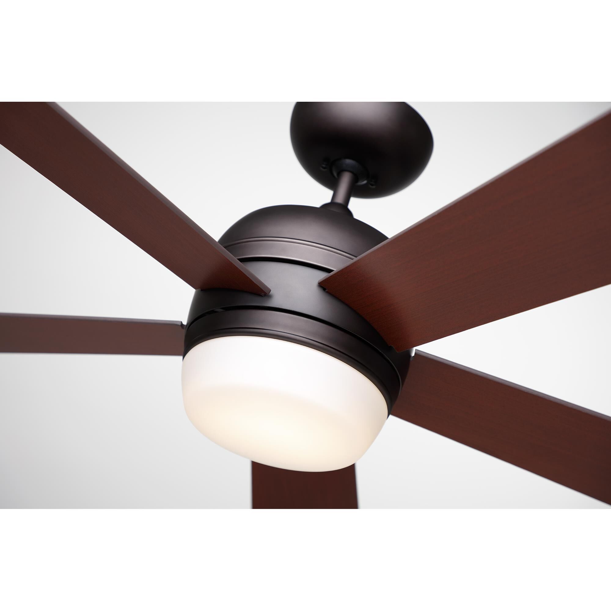 Shown in Oil Rubbed Bronze finish and Opal Matte glass