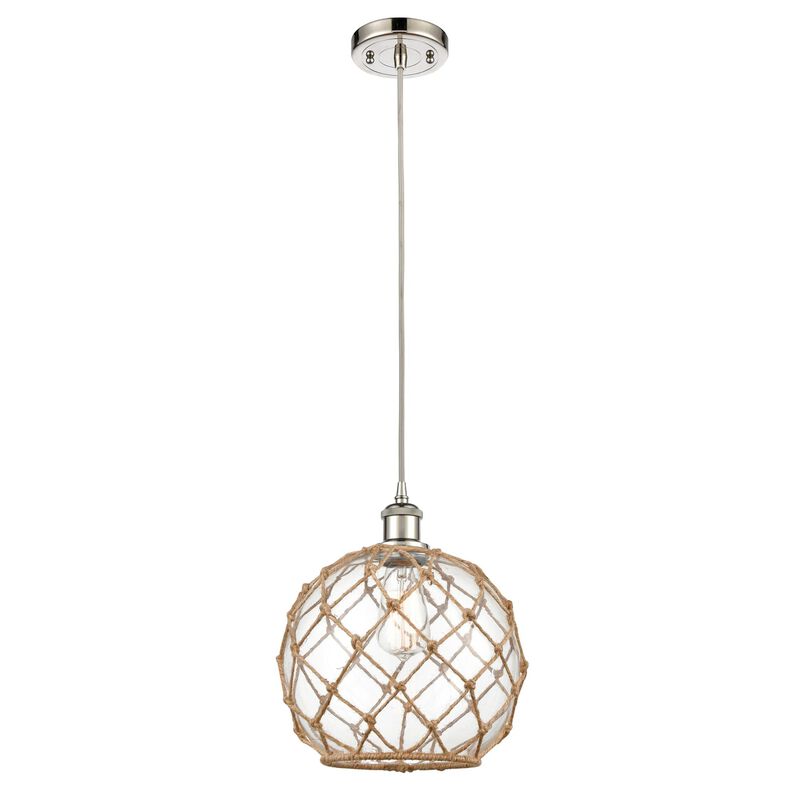 Innovations Lighting Bruno Marashlian Farmhouse Rope 10 Inch Mini Pendant