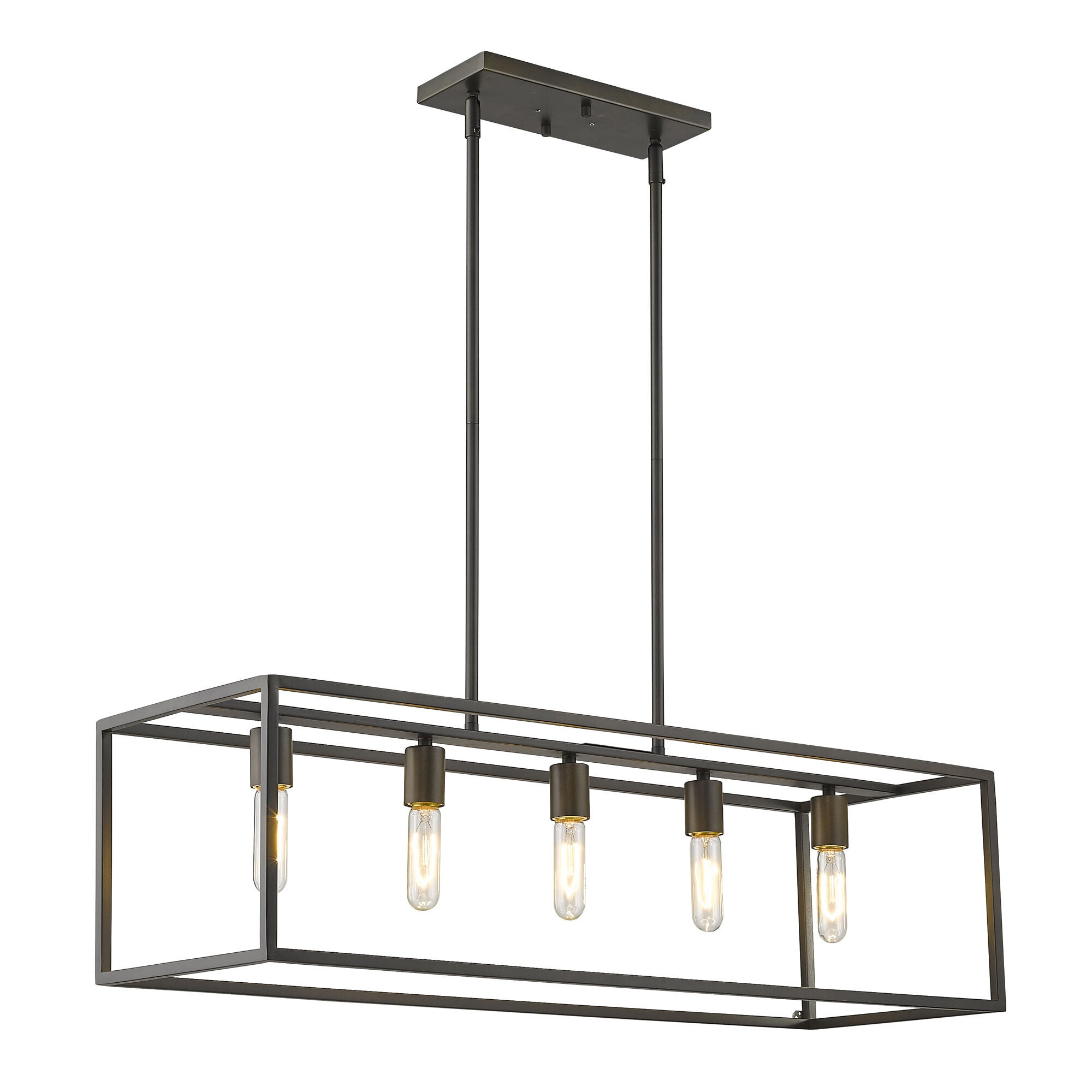 Shown in Oil-Rubbed Bronze finish and -- glass and -- shade