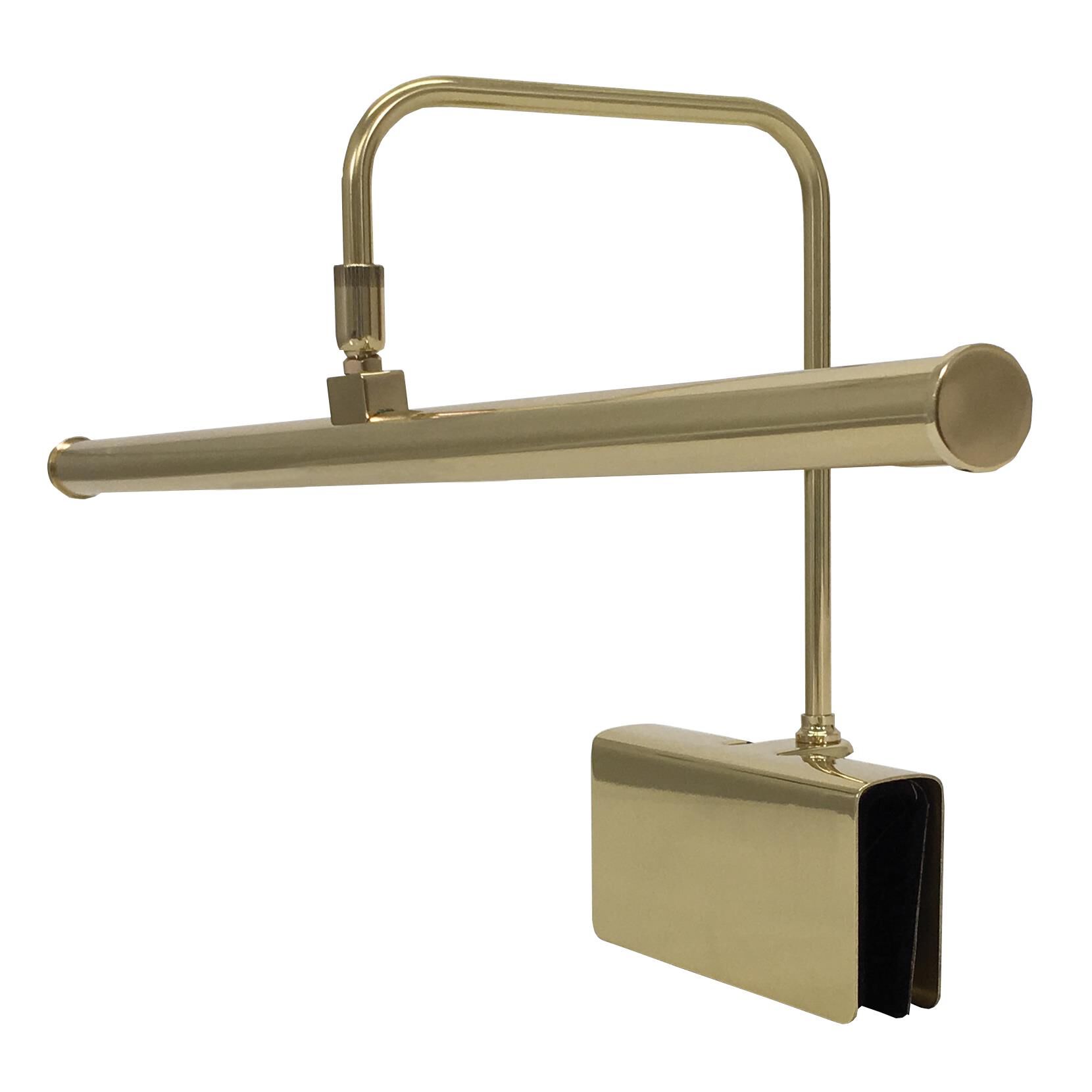 Shown in Polished Brass finish and Metal shade
