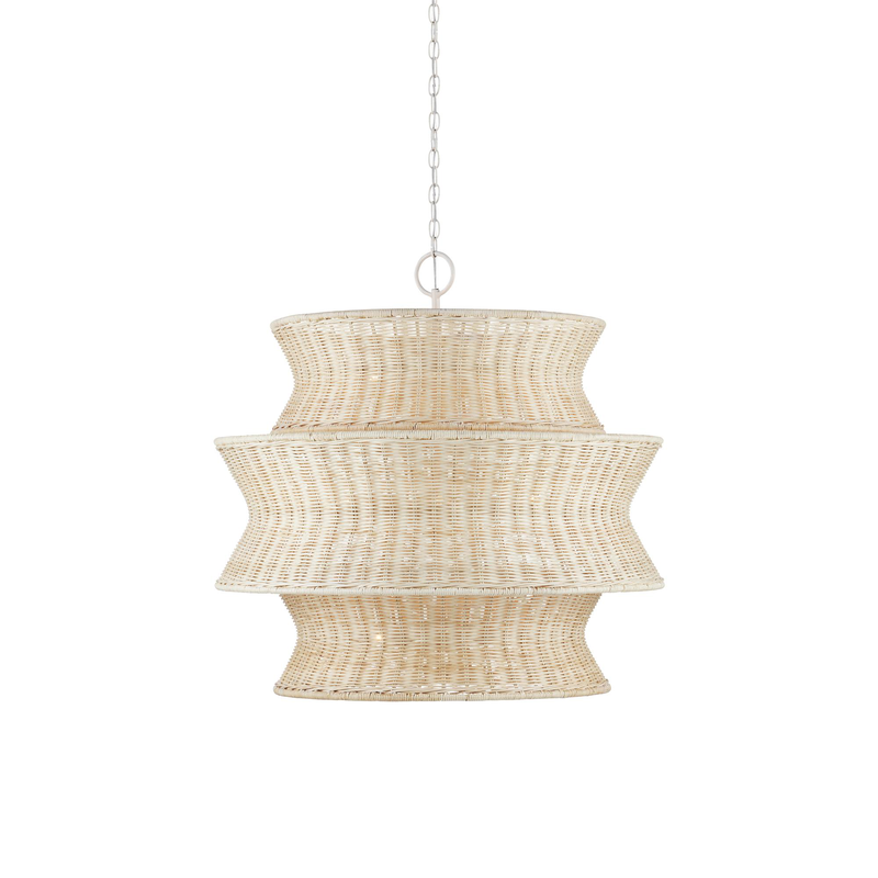 Phebe 32 Inch Chandelier by Currey & Company