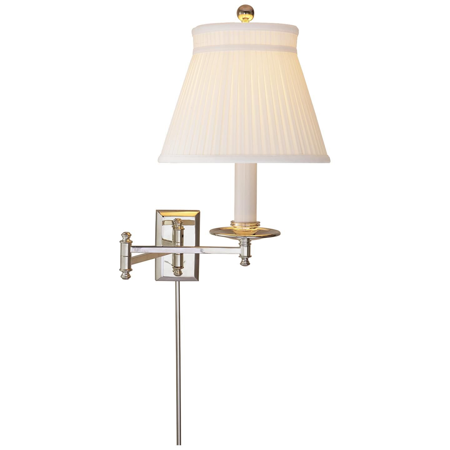 Chapman and Myers Dorchester Wall Swing Lamp by Visual Comfort Signature Collection