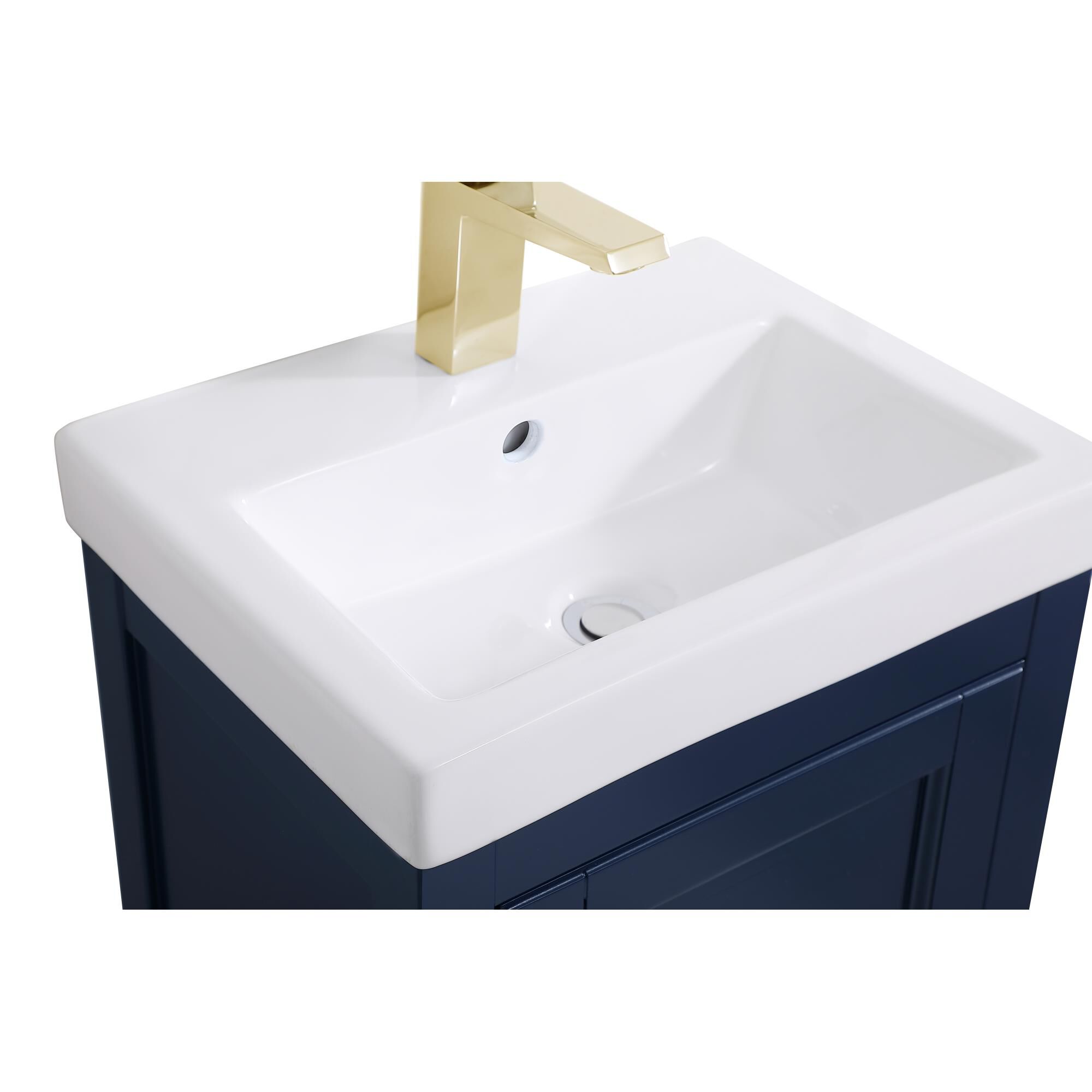 Shown in Blue And Gold With White finish