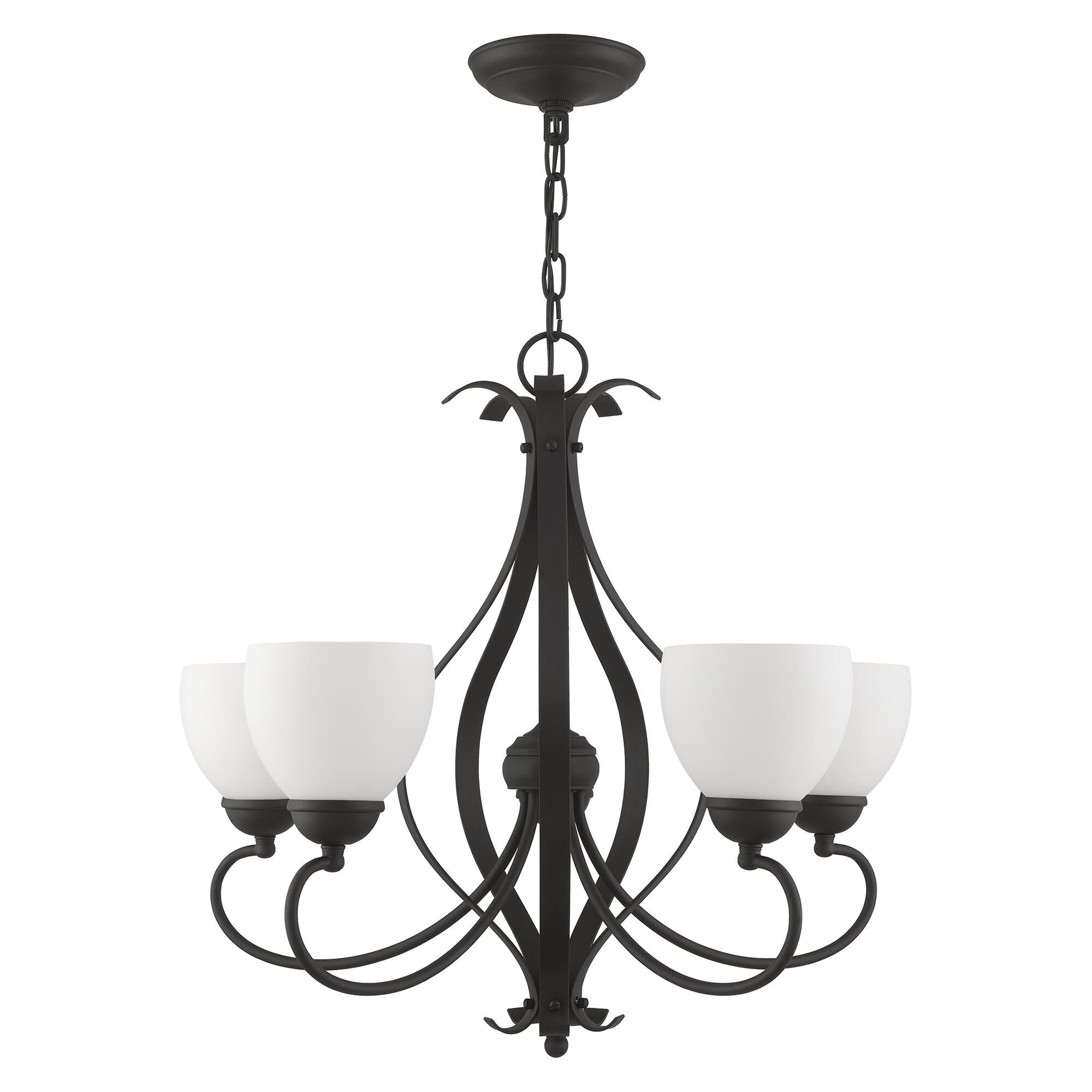 Brookside 26 Inch 5 Light Chandelier by Livex Lighting