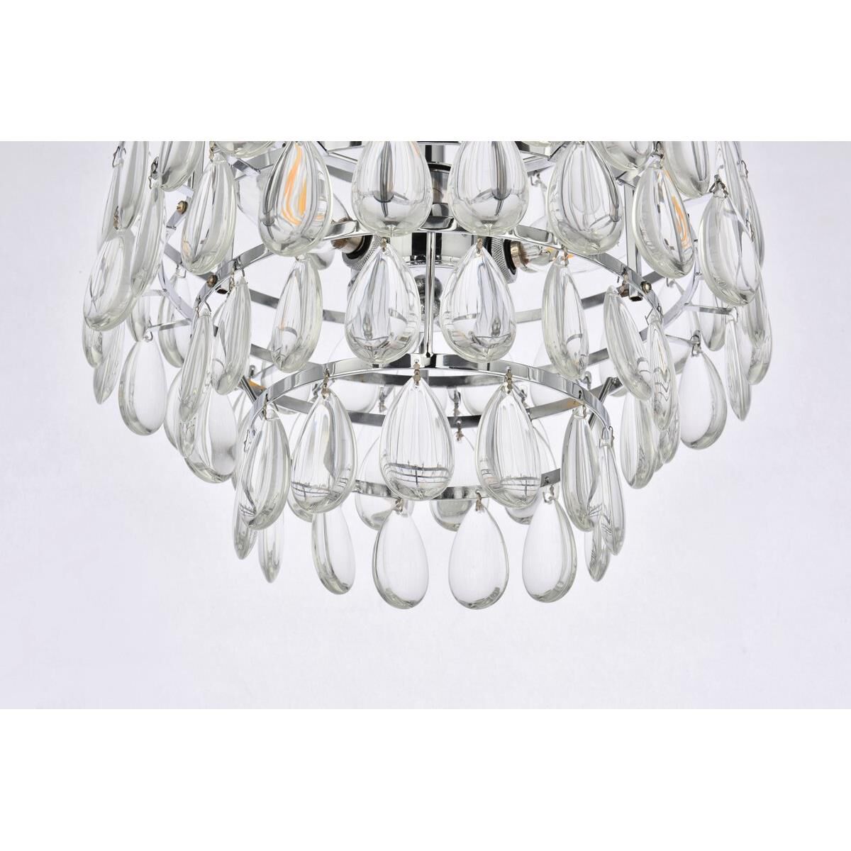 Shown in Chrome finish and Royal Cut Clear crystal