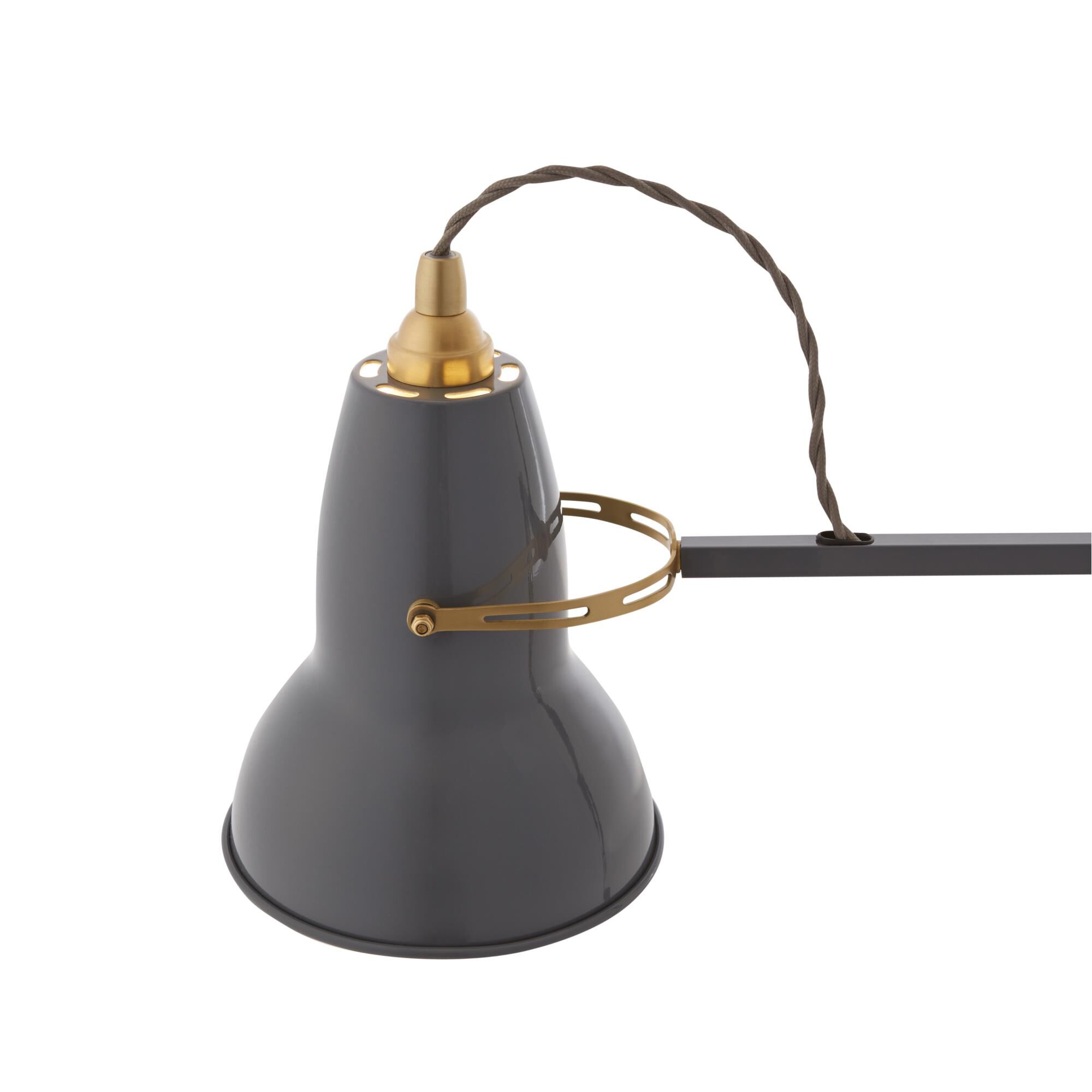 Original 1227 Brass 23 Inch Desk Lamp by Anglepoise