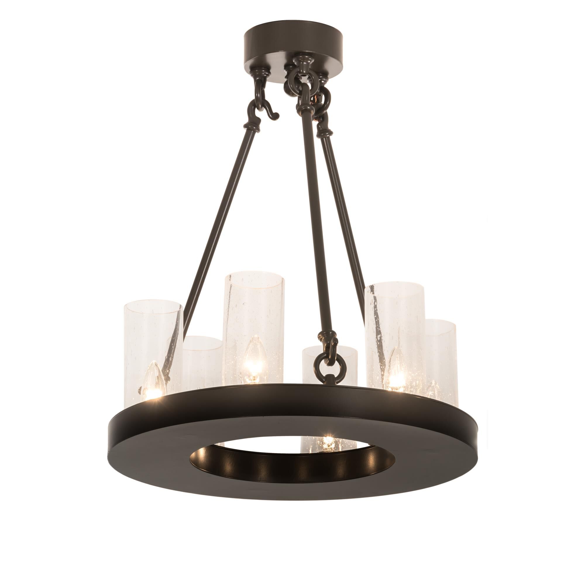 18 Inch 6 Light Mini Chandelier by Meyda Lighting