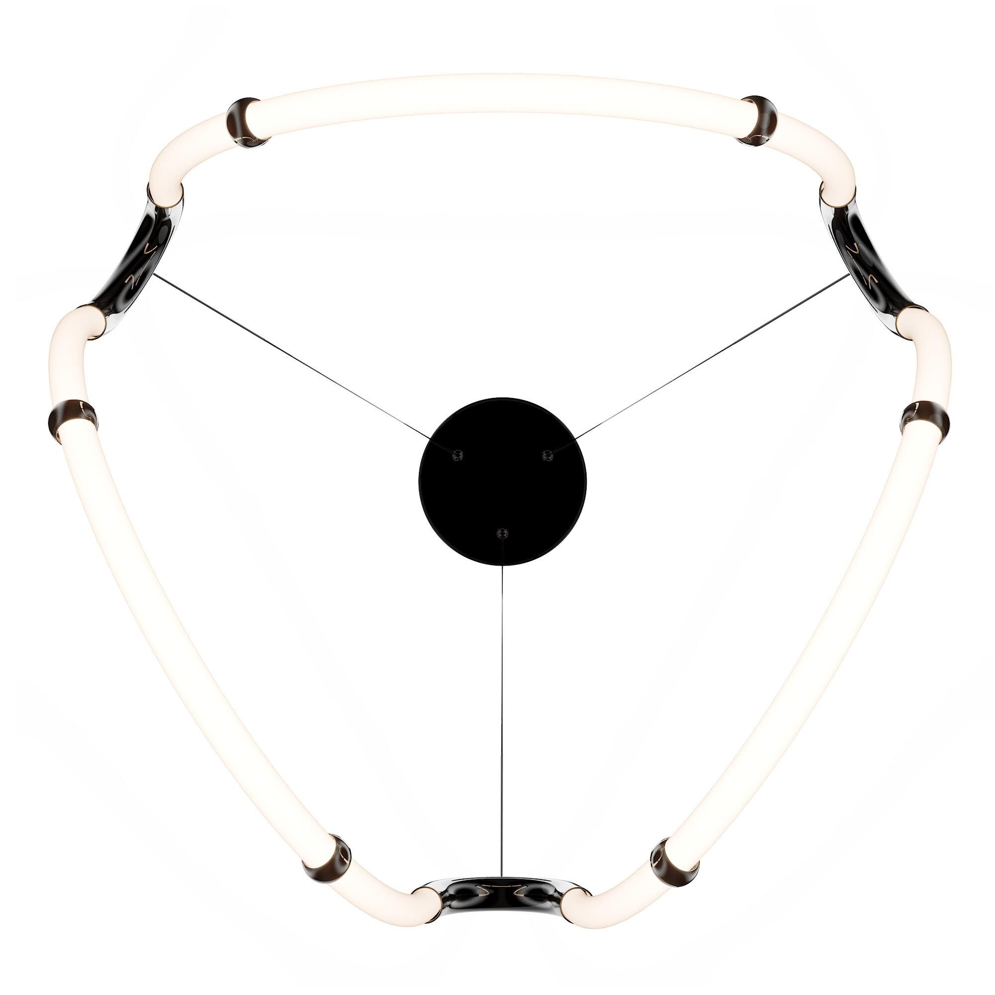 Swathe 25 Inch Chandelier by dweLED