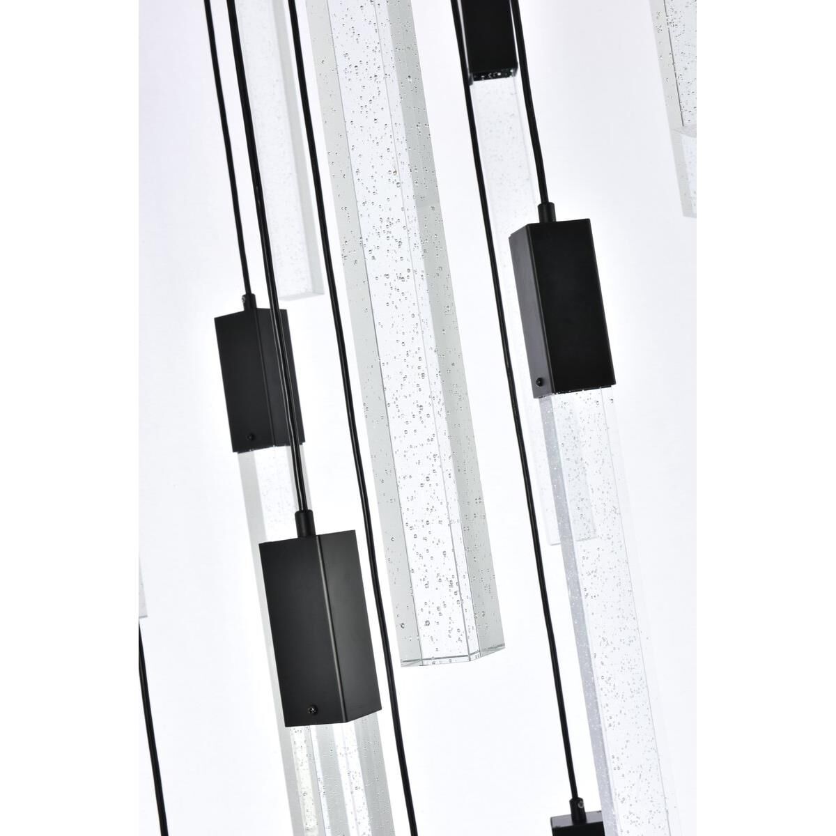 Shown in Black finish and Royal Cut Clear crystal