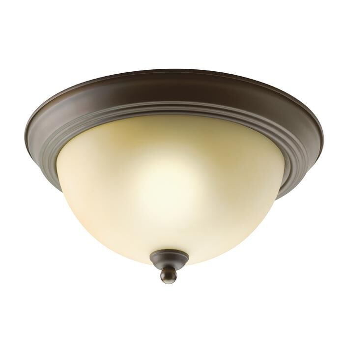 Shown in Olde Bronze finish and Light Umber Etched glass 