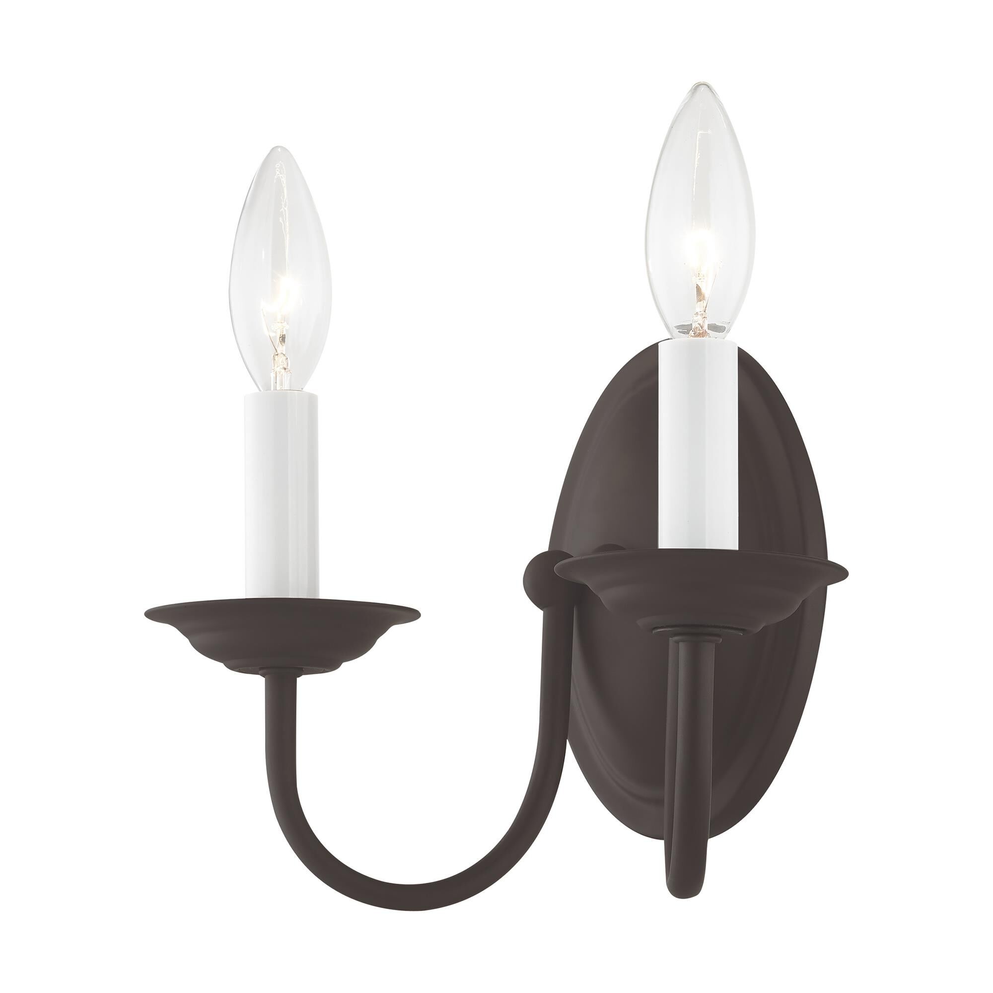 Home Basics 9 Inch Wall Sconce by Livex Lighting