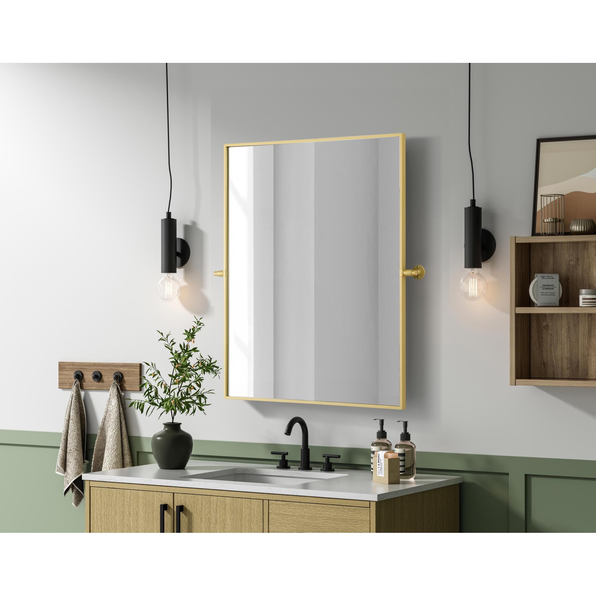 Amoura 30 Inch Deocrative Mirror by Elegant Dcor