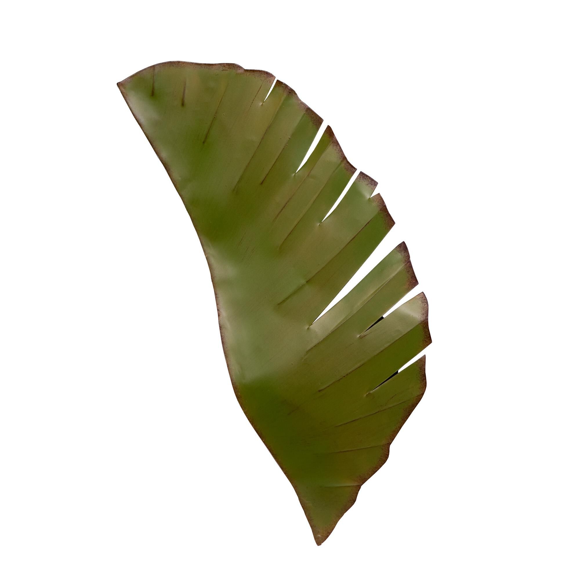 Shown in Banana Leaf finish and Banana Leaf glass