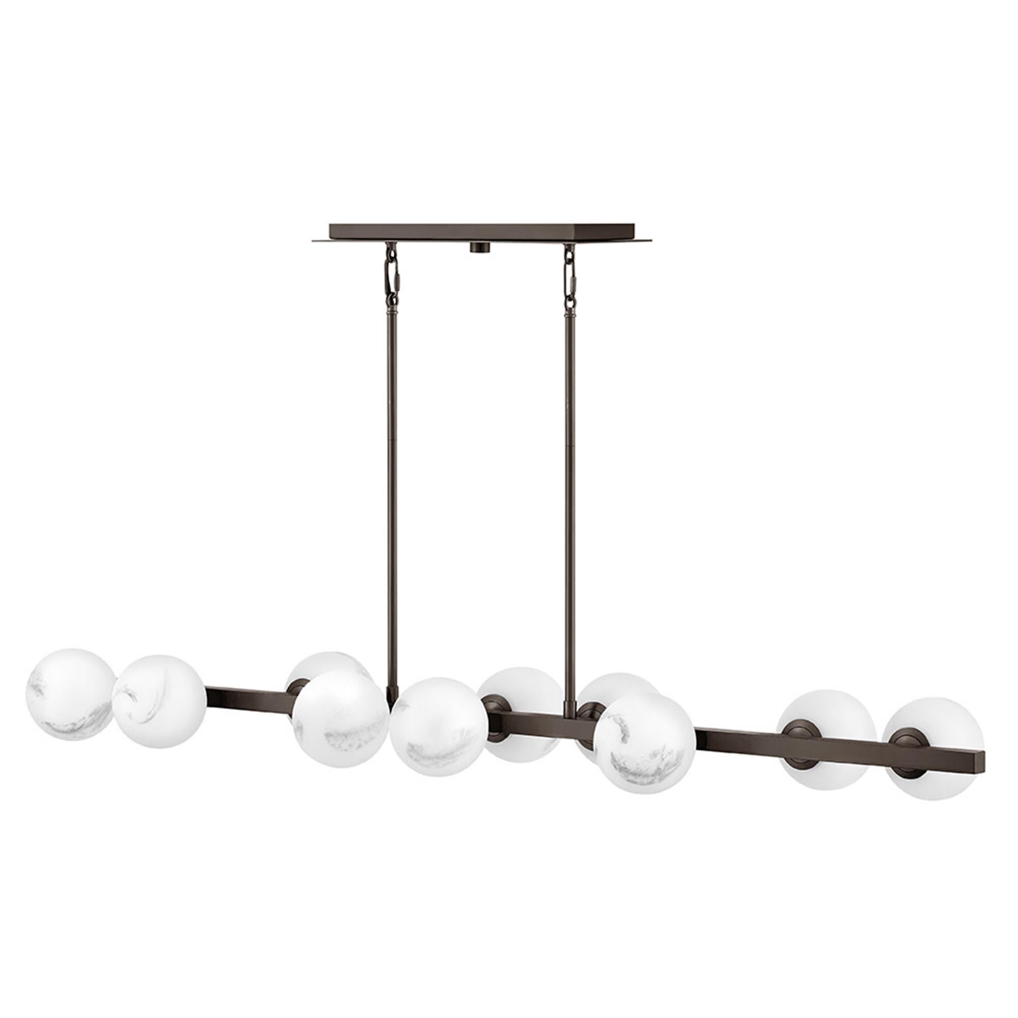 Selene Medium Linear Chandelier,