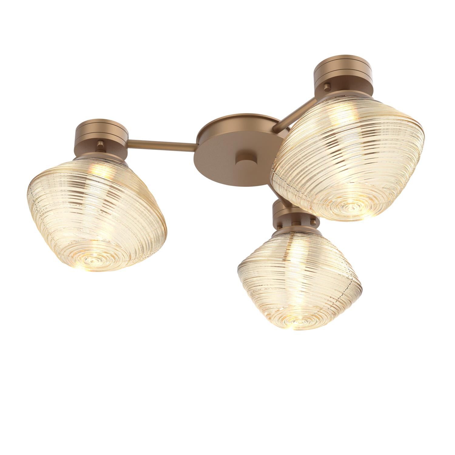 Levi Wilson Mesa 24 Inch Semi Flush Mount by Hammerton Studio