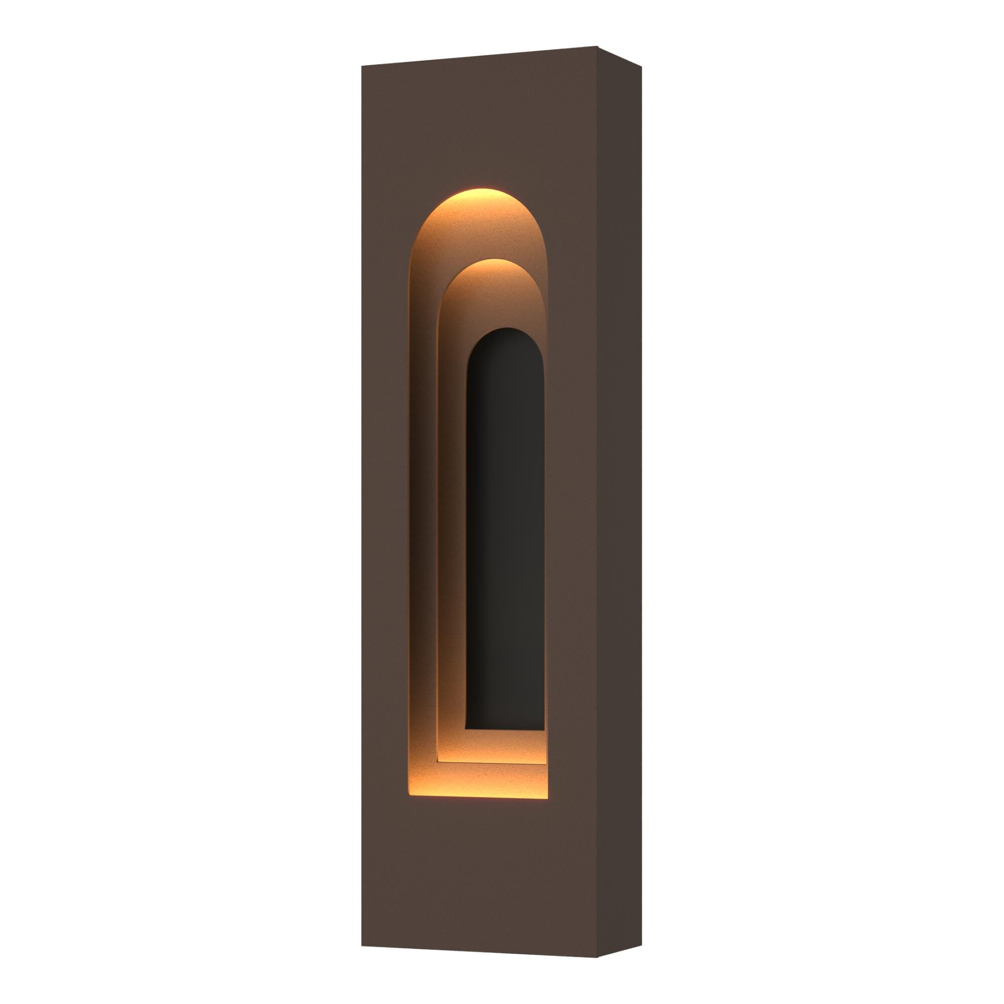 Procession 27 Inch Tall 2 Light Outdoor Wall Light by Hubbardton Forge