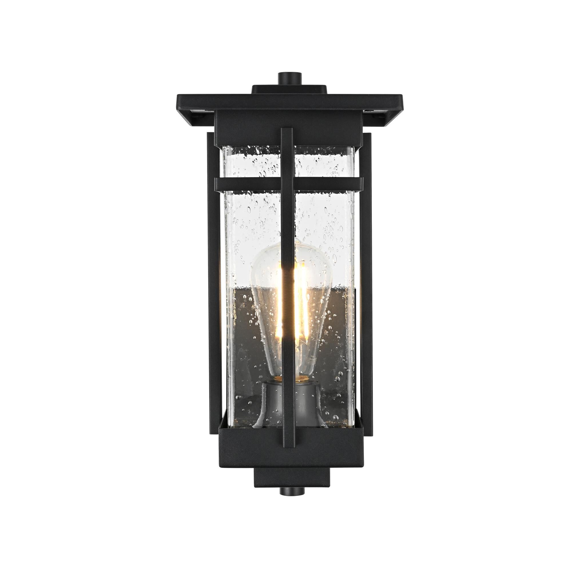 Livingston 7 Inch Outdoor Wall Light by Elegant Lighting