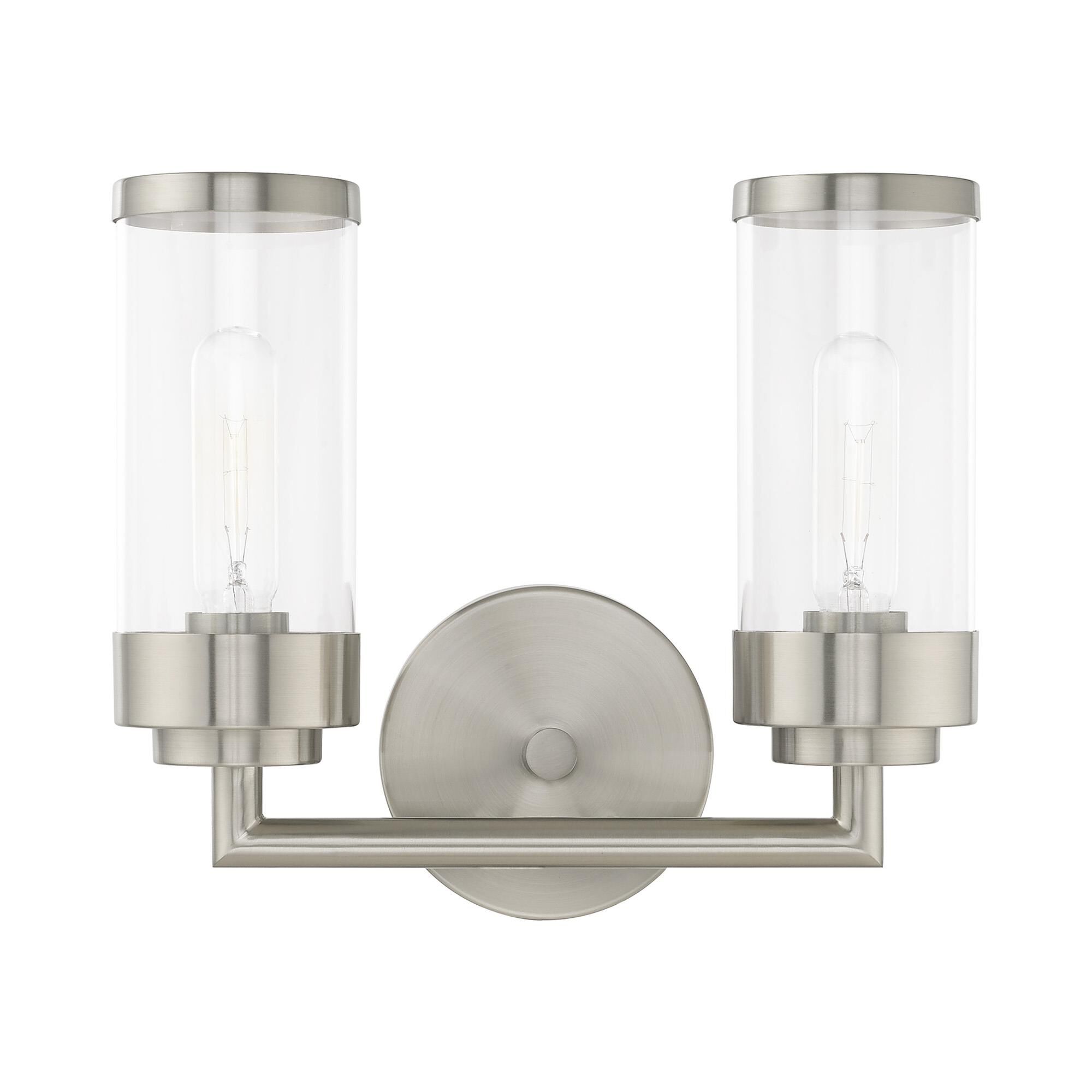 Hillcrest 12 Inch 2 Light Bath Vanity Light by Livex Lighting