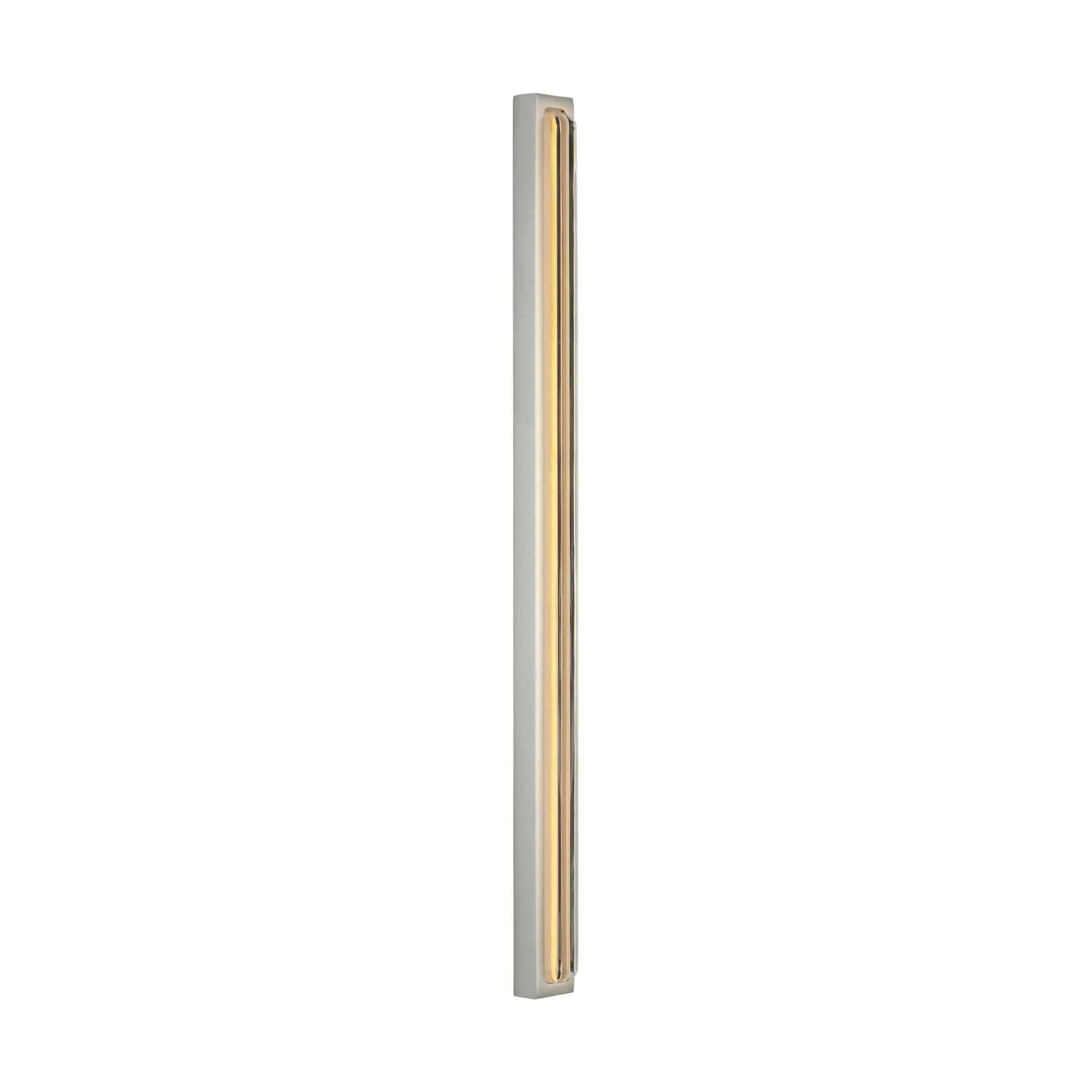 Shown in Satin Nickel finish and Clear Crystal glass