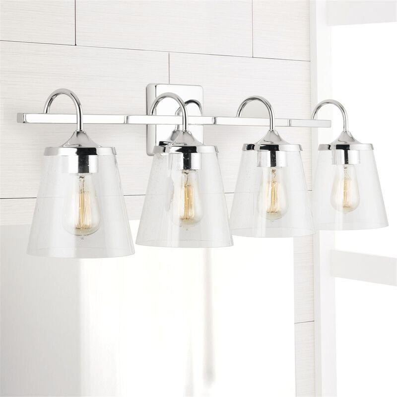 33 Inch 4 Light Bath Vanity Light by Capital Lighting Fixture Company