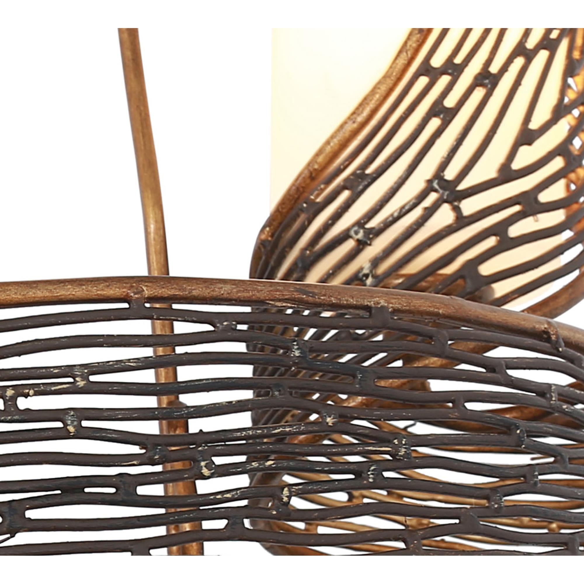 Shown in Hammered Ore finish and Gloss Opal glass