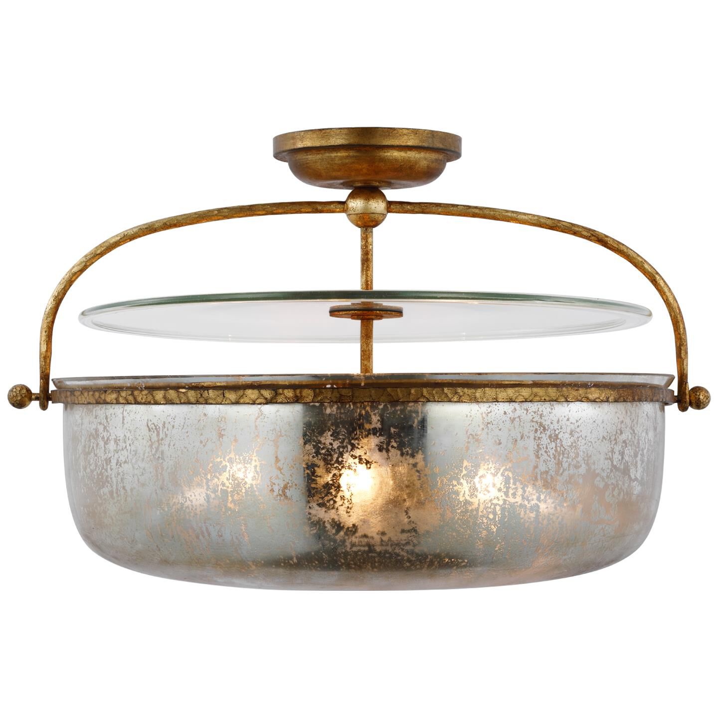 Shown in Gilded Iron finish