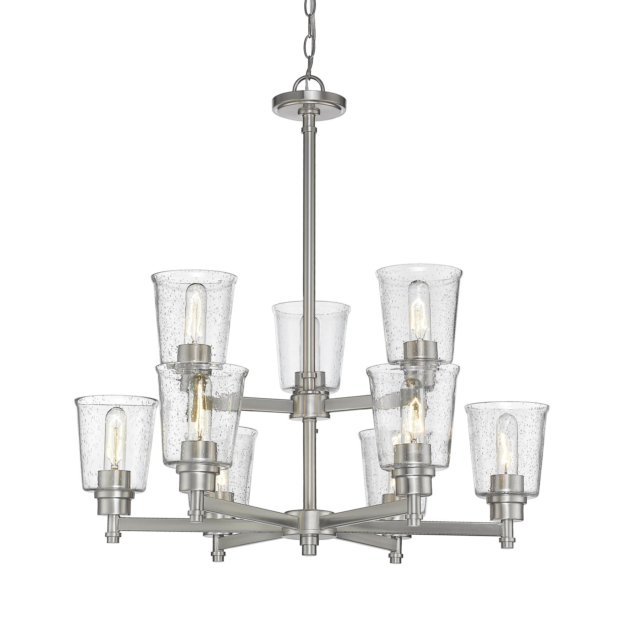 Bohin 28 Inch 9 Light Chandelier by Z-Lite
