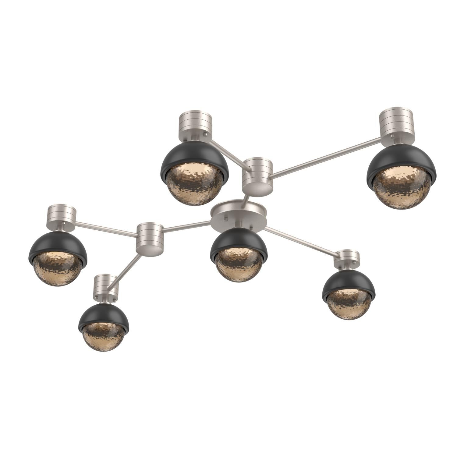Levi Wilson Cabochon 41 Inch Flush Mount by Hammerton Studio