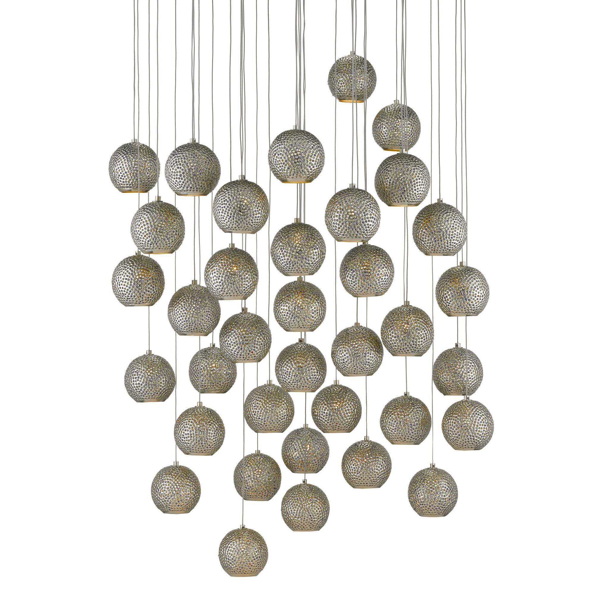 Giro 36 Light LED Multi Light Pendant by Currey and Company