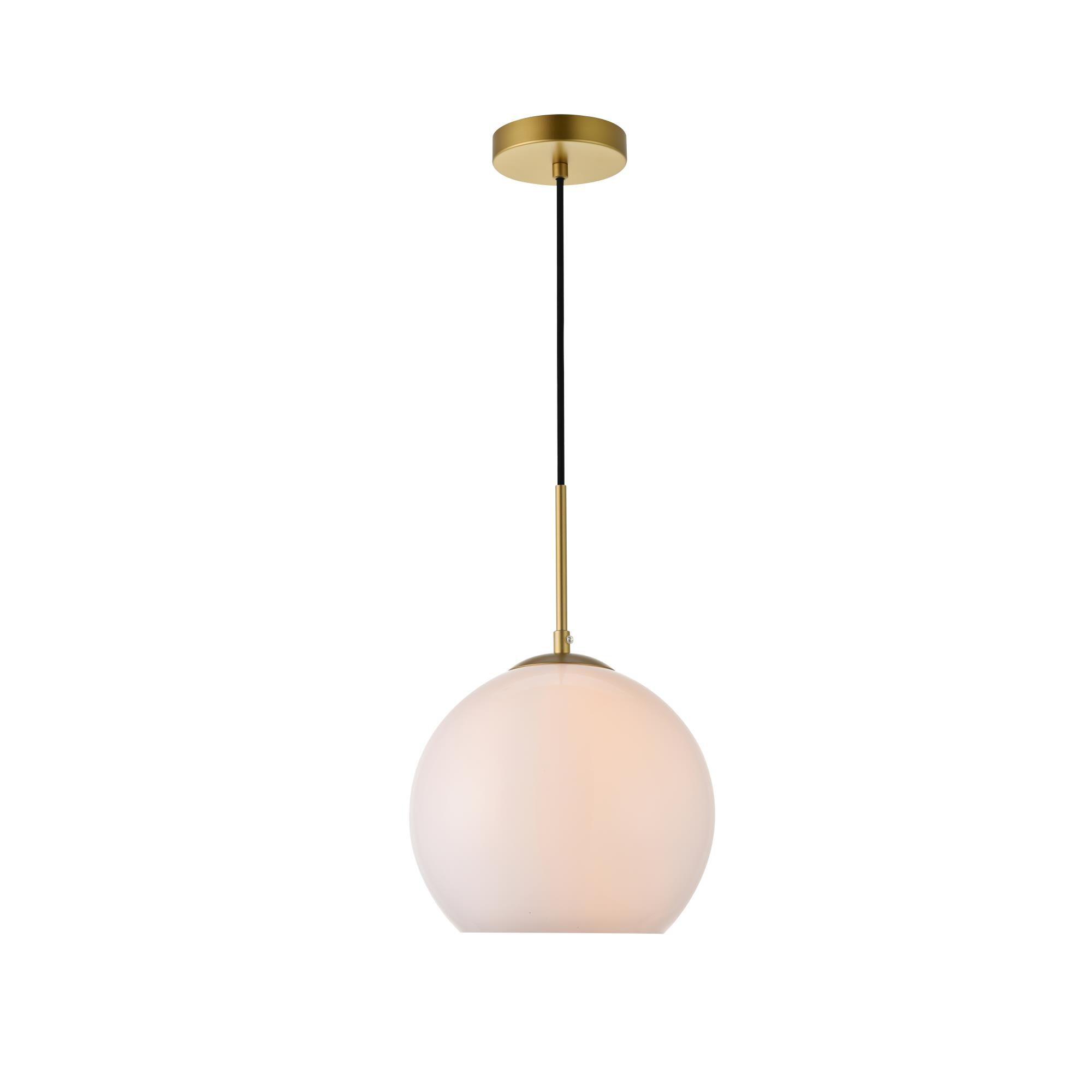 Baxter 10 Inch Mini Pendant by Elegant Lighting