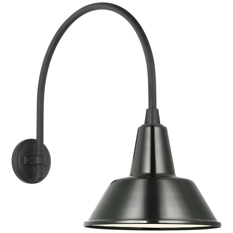 Thomas O'Brien Academy Barn Light 22 Inch Outdoor Wall Light by Visual Comfort Signature Collection