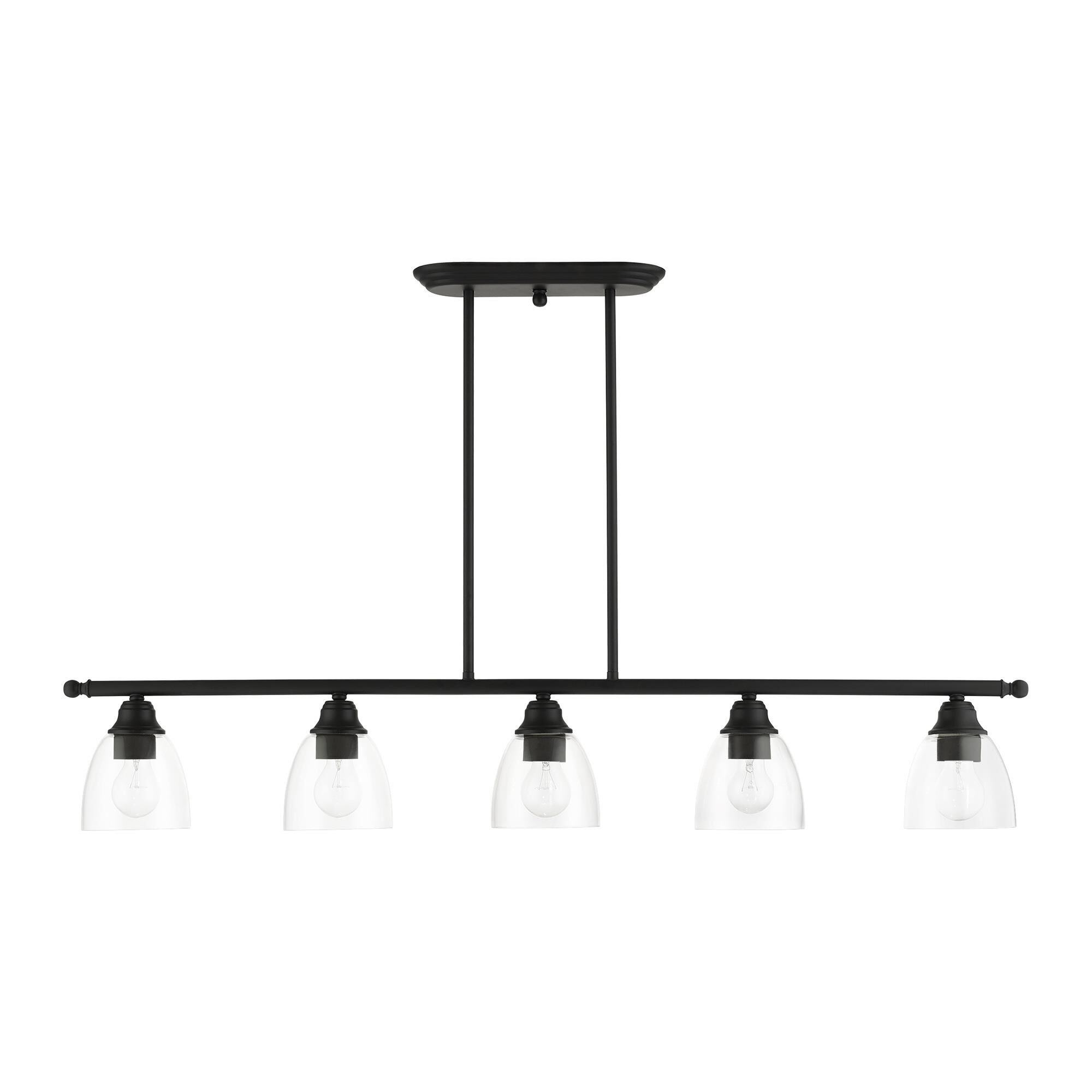 Montgomery 45 Inch 5 Light Linear Suspension Light by Livex Lighting