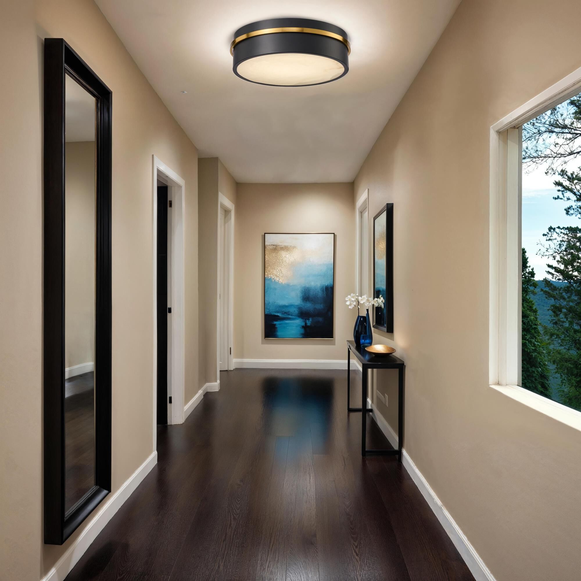 Dax 12 Inch Flush Mount by Artcraft