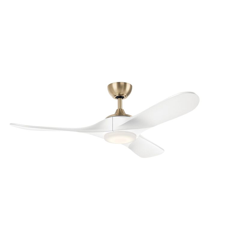 Mylo 52 Inch Ceiling Fan with Light Kit by Kichler
