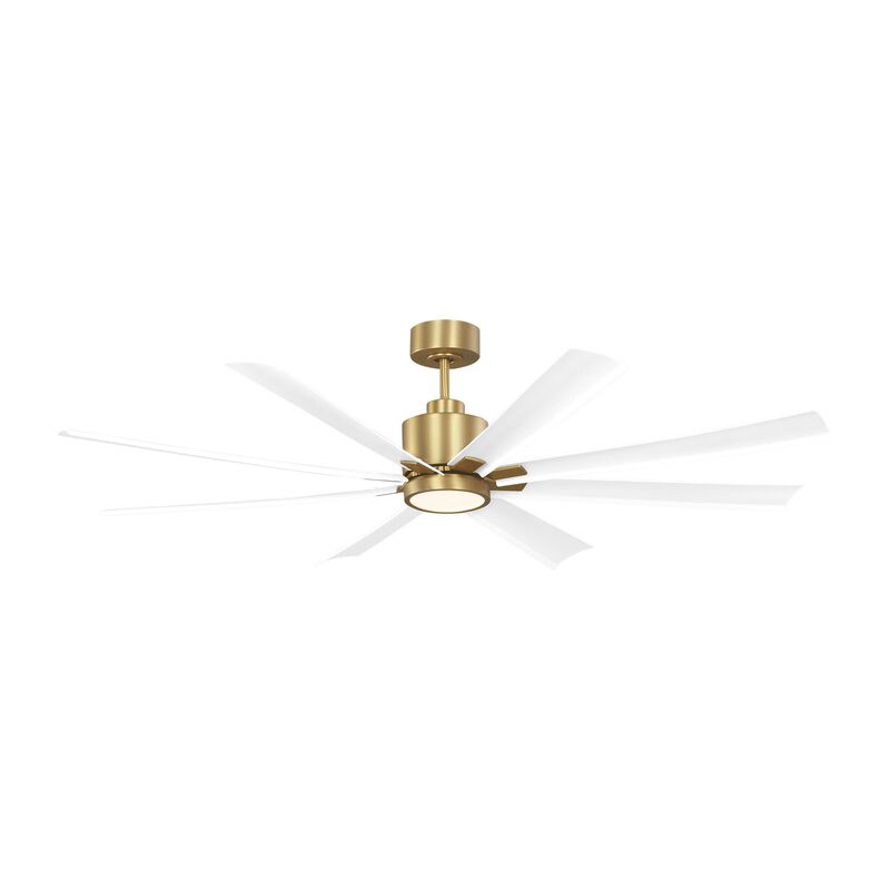 Sean Lavin Flera Smart 65 Inch Ceiling Fan with Light Kit by Generation Lighting