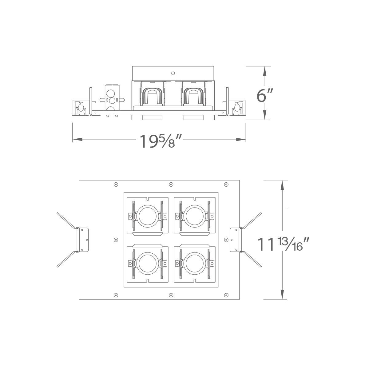 WAC Lighting Precision Multiples 66 Watt LED 20 Degree Outdoor Spot Light