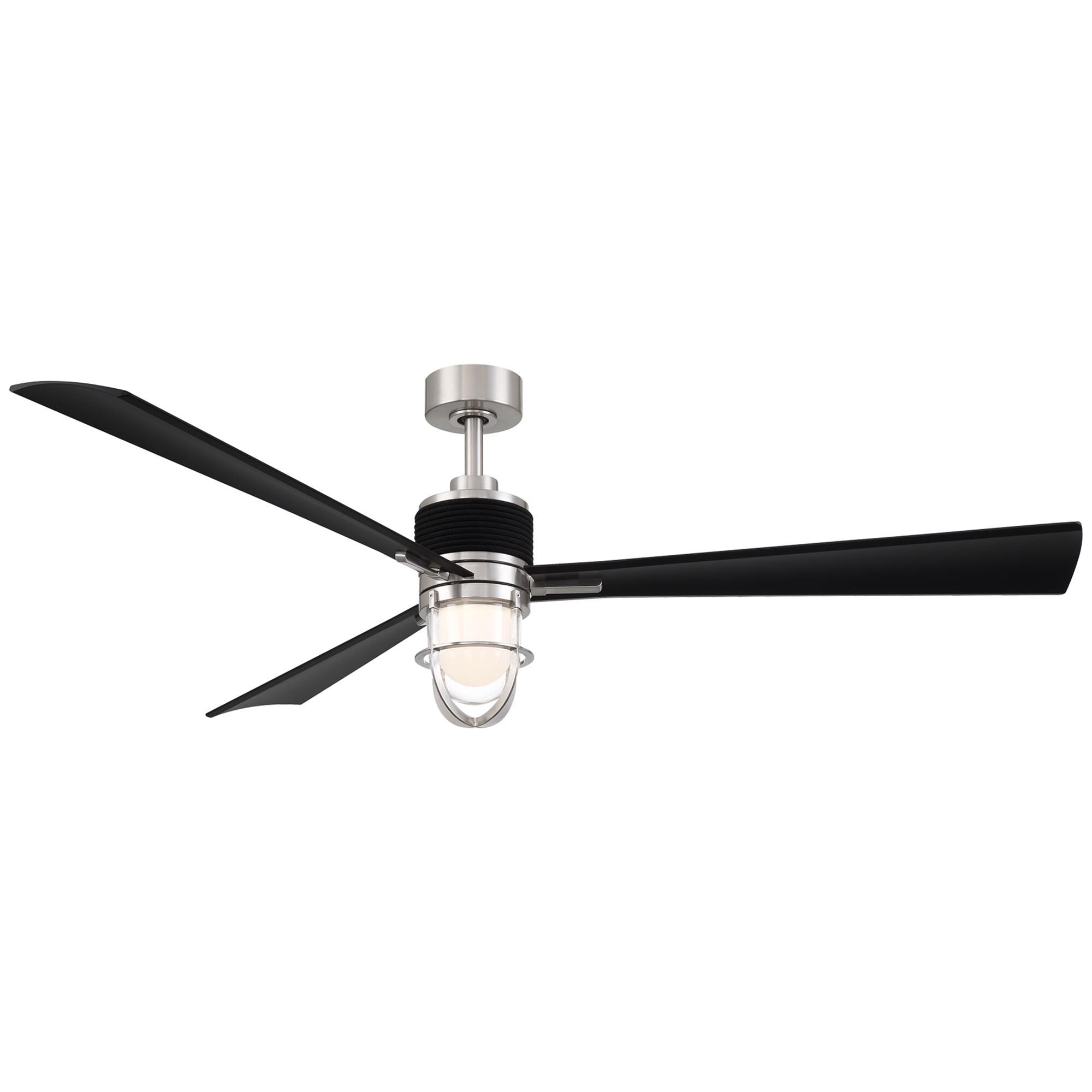 Nauticus 65 Inch Ceiling Fan with Light Kit,