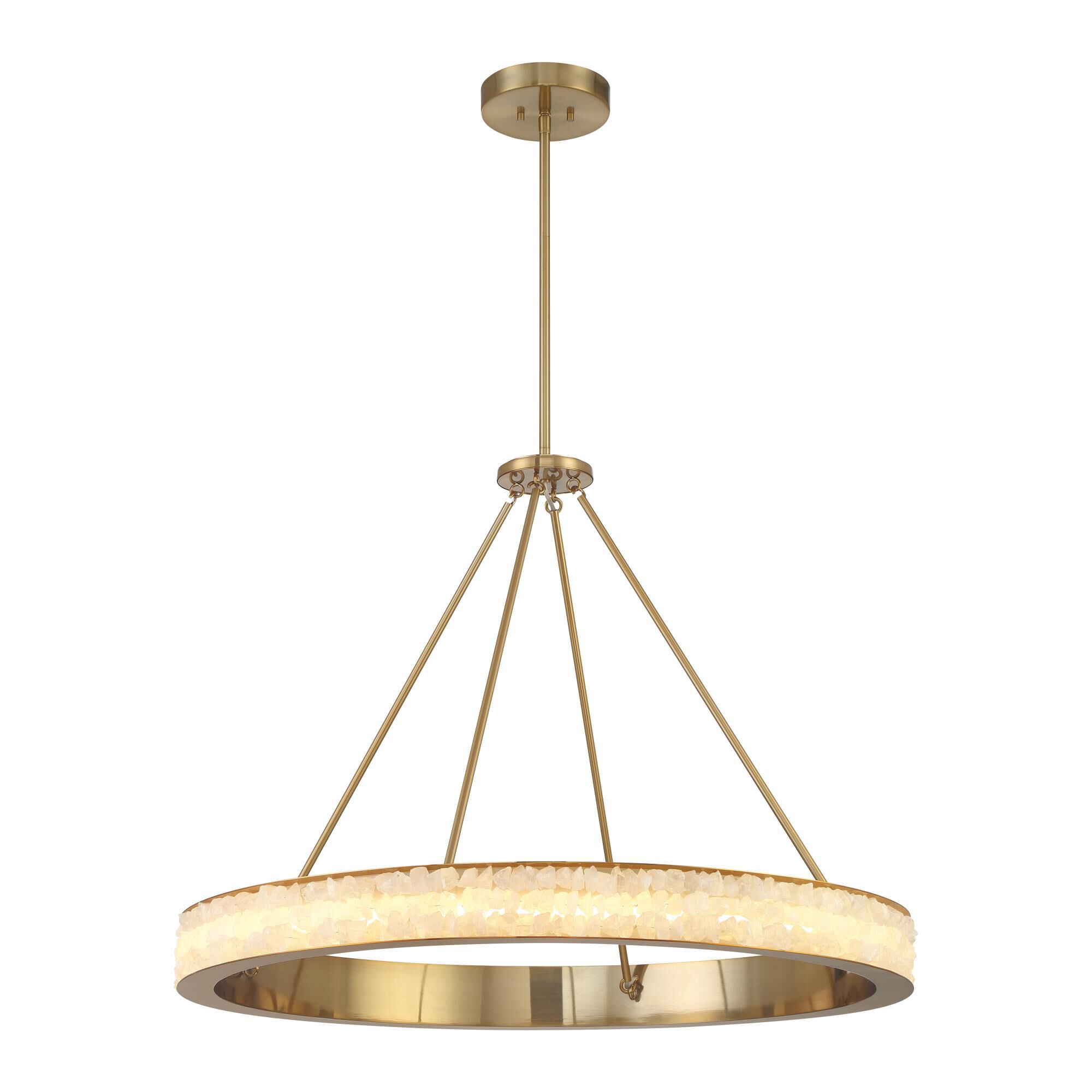 Shown in Celeste Brass finish and Acrylic shade