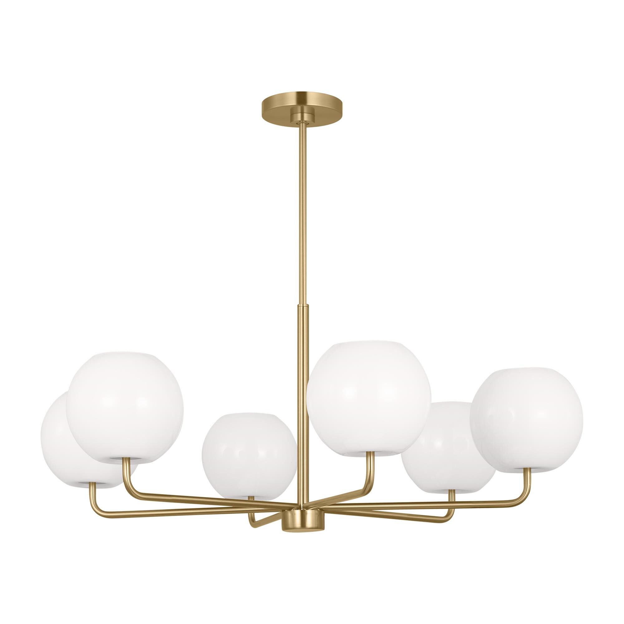 Shown in Satin Bronze finish and Opal Glass s shade